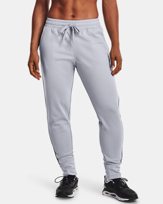 Pantalon en tricot UA RUSH™ pour femme, Gray, pdpMainDesktop image number 1